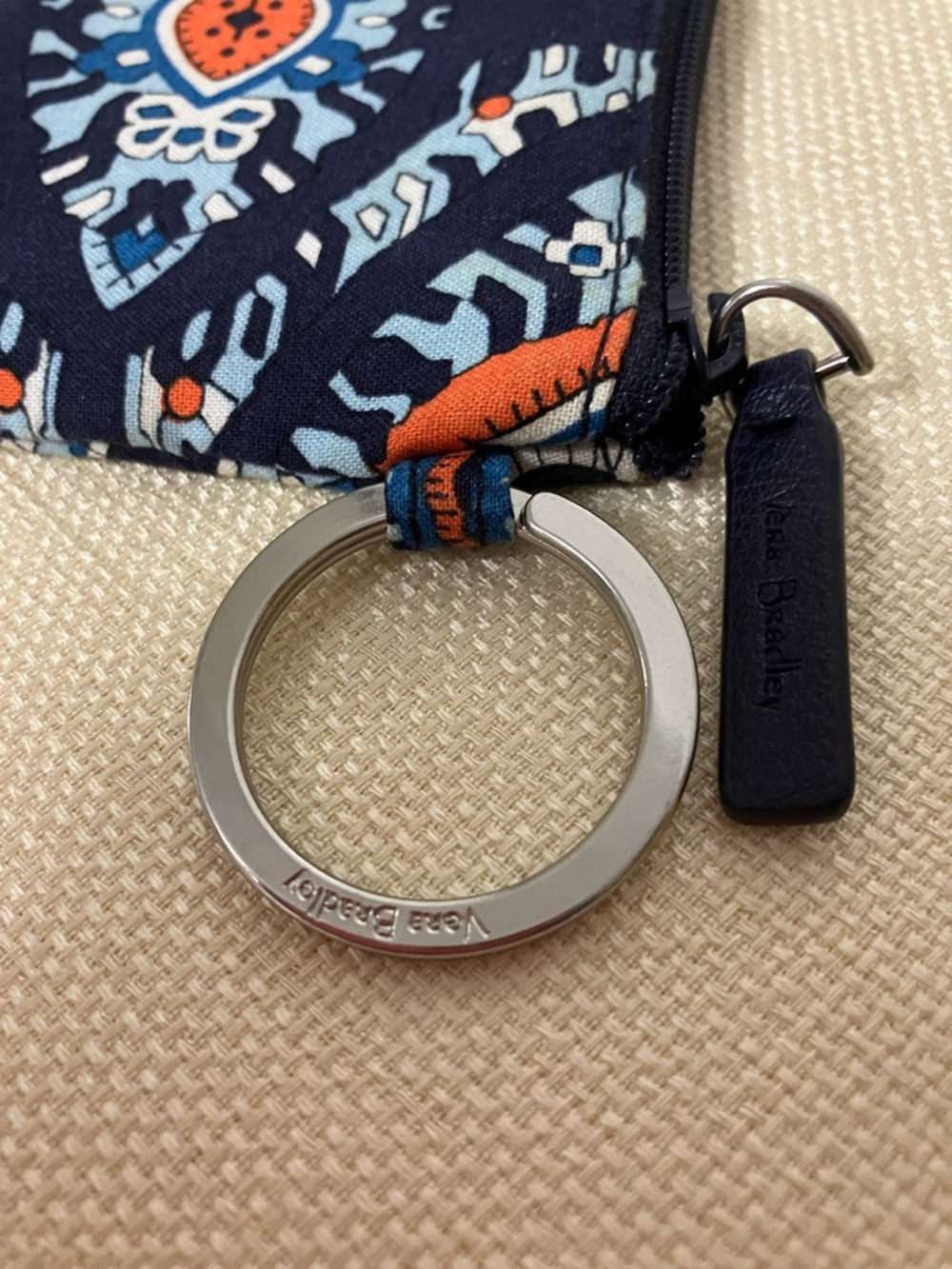 💐 2/$25💐 Vera Bradley Lighten Up ID Zip Case in Marrakesh Print - Picture 5 of 5